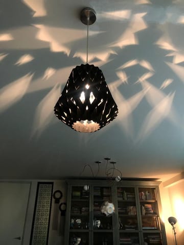 Pilke Signature hanglamp Ø28 cm - Zwart - Pilke