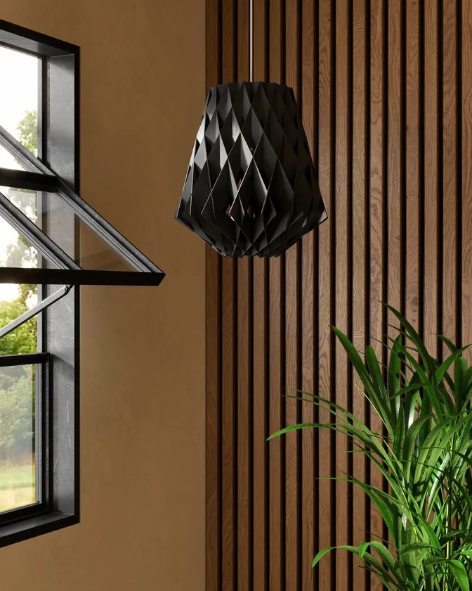 Pilke Signature hanglamp Ø28 cm, Zwart Pilke