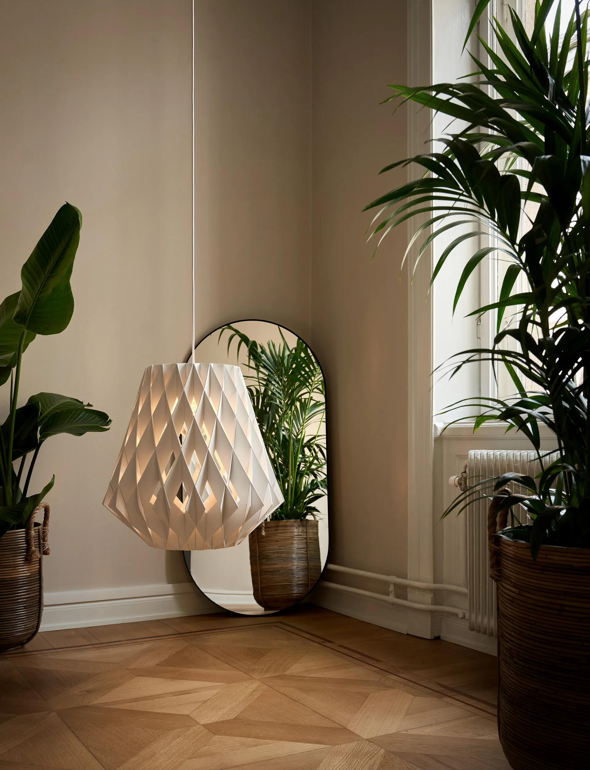 Pilke Signature hanglamp Ø50 cm, Wit Pilke