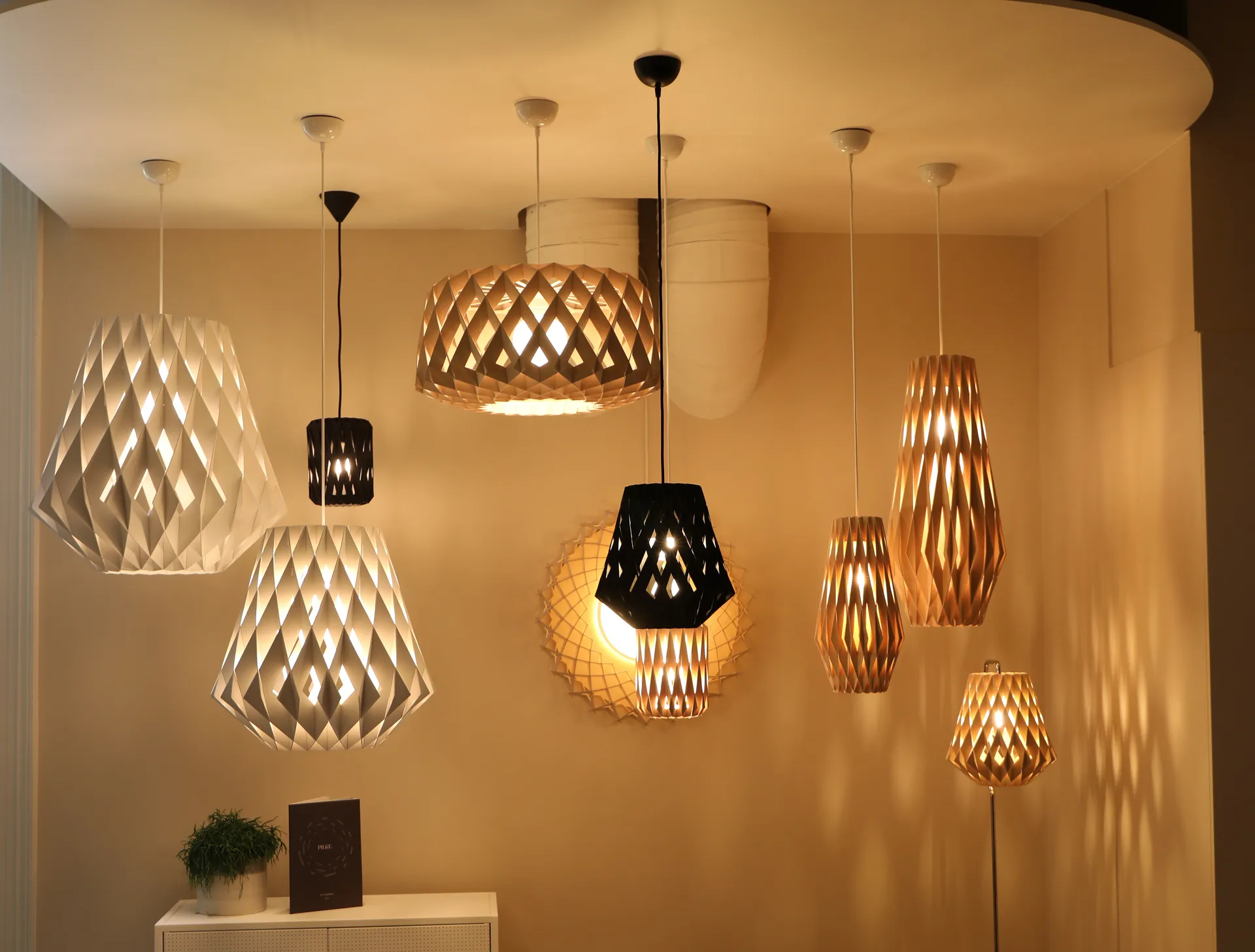 Pilke Signature hanglamp Ø50 cm, Wit Pilke