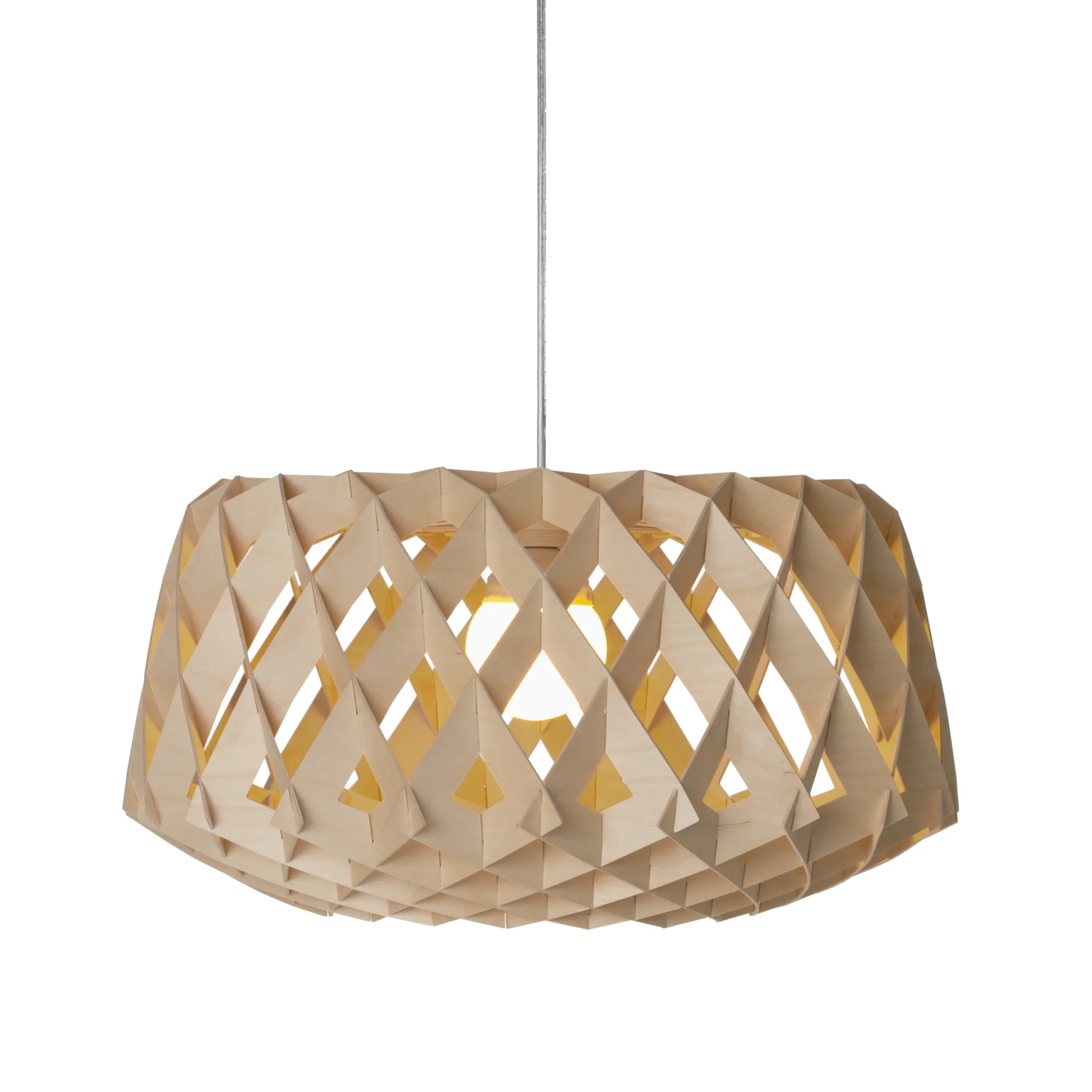 Pilke Signature hanglamp Ø60 cm, Beukenhout Pilke