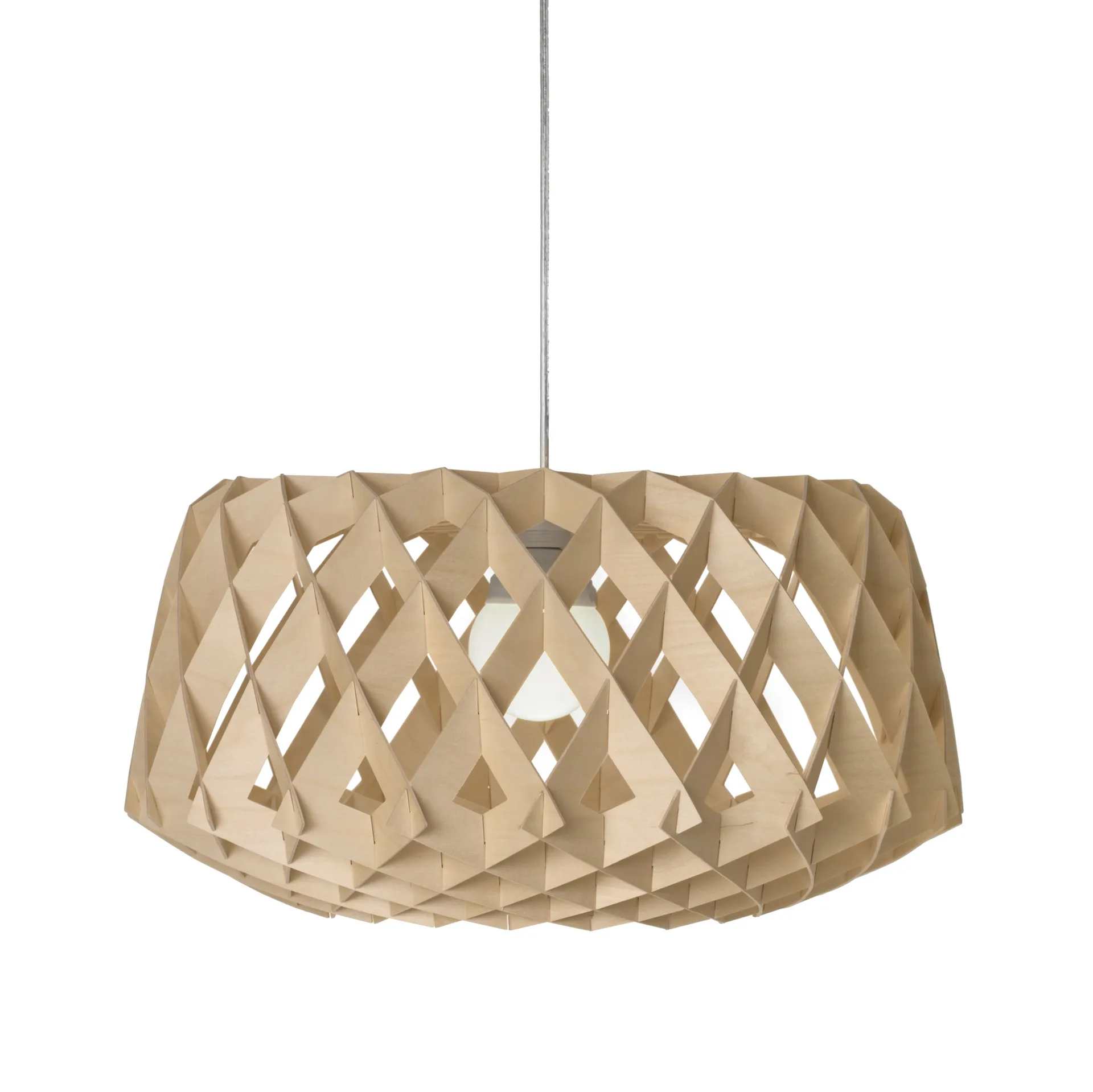 Pilke Signature hanglamp Ø60 cm, Beukenhout Pilke