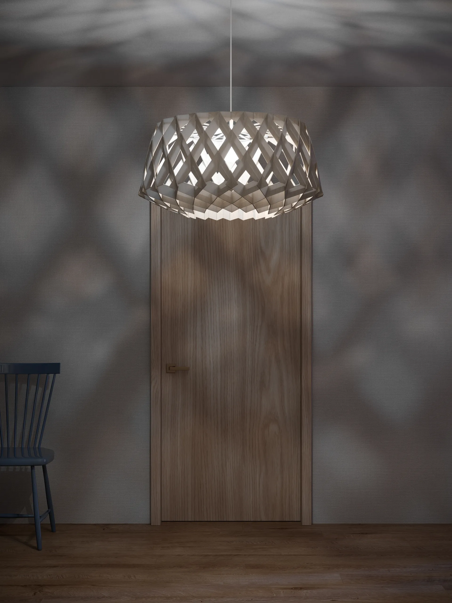 Pilke Signature hanglamp Ø60 cm, Beukenhout Pilke
