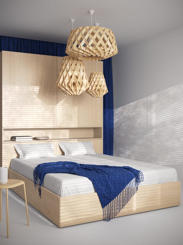 Pilke Signature hanglamp Ø60 cm, Beukenhout Pilke