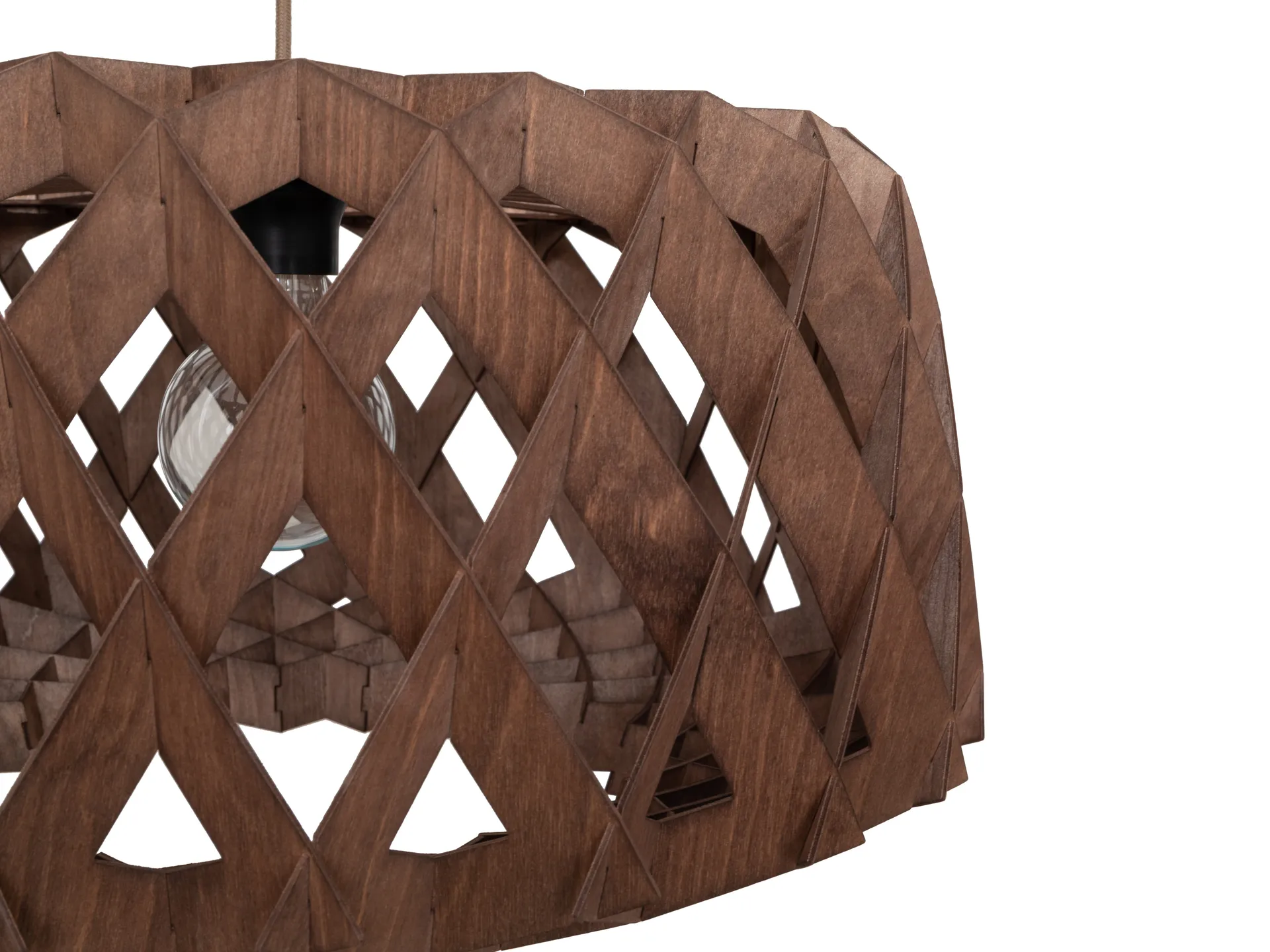 Pilke Signature hanglamp Ø60 cm, Bruin Pilke