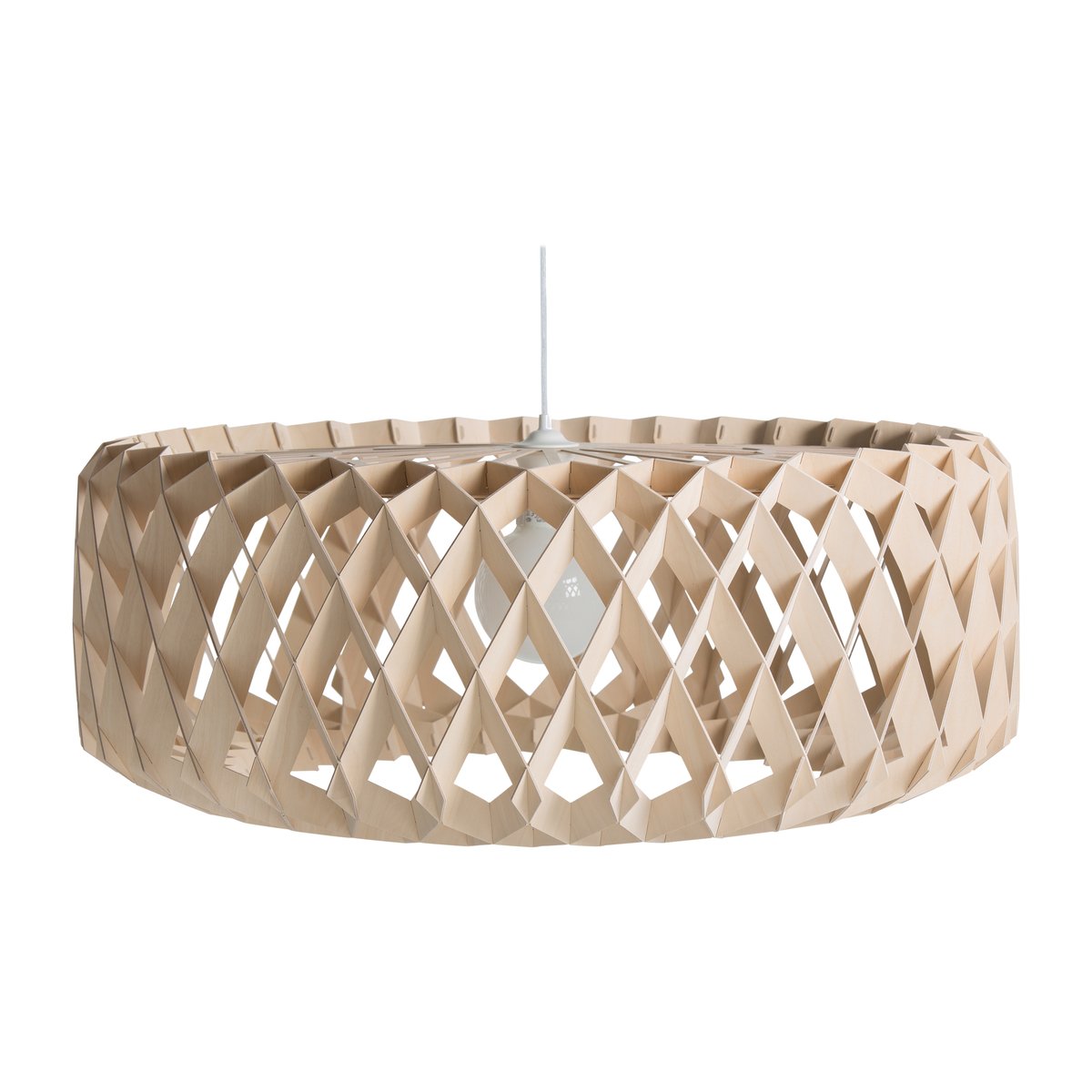 Pilke Signature hanglamp o80 cm Beukenhout | Scandinavisch Interieur | Hanglampen | Beige