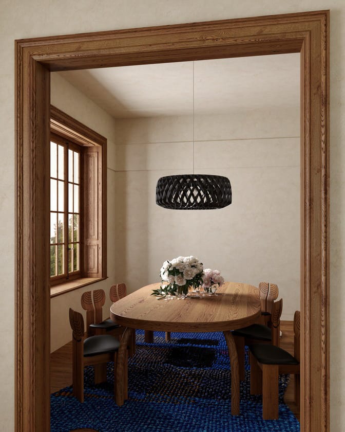 Pilke Signature hanglamp Ø80 cm, Zwart Pilke