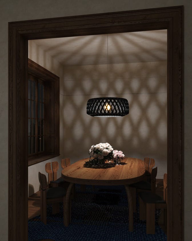 Pilke Signature hanglamp Ø80 cm, Zwart Pilke