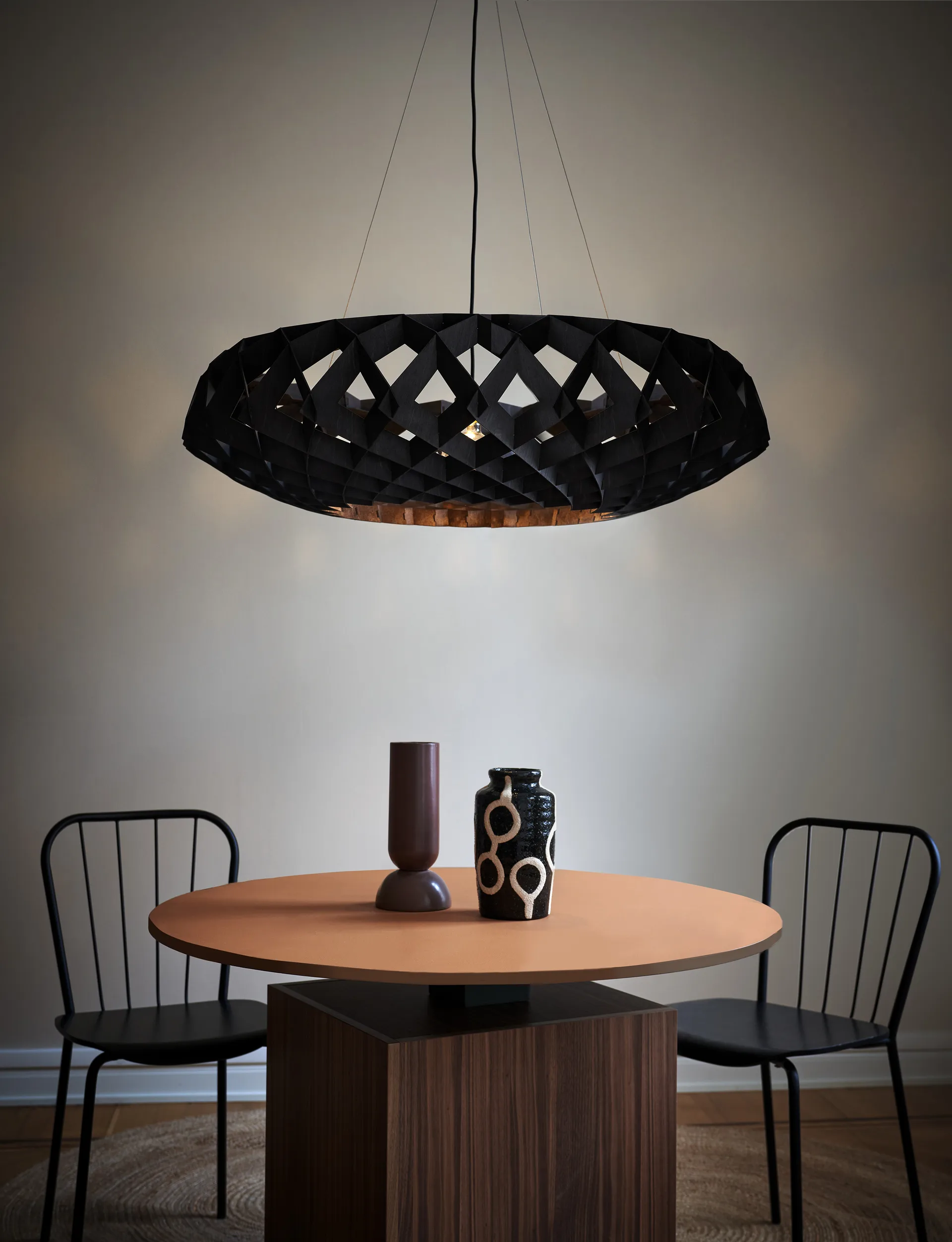 Pilke Signature hanglamp Ø95 cm, Zwart Pilke