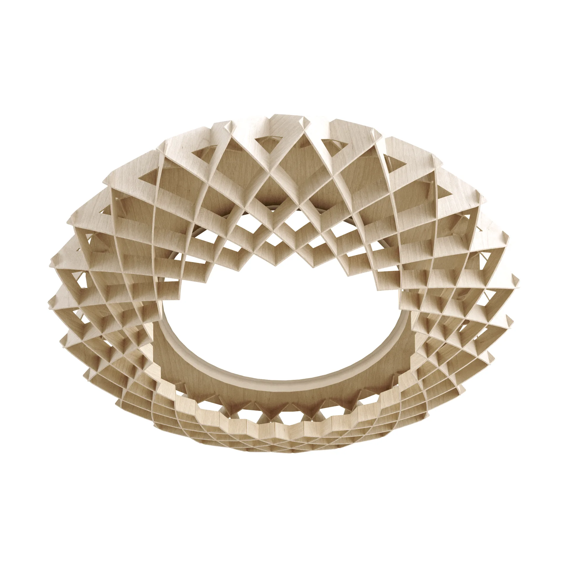 Pilke Signature plafonnière Ø45 cm, Berken Pilke