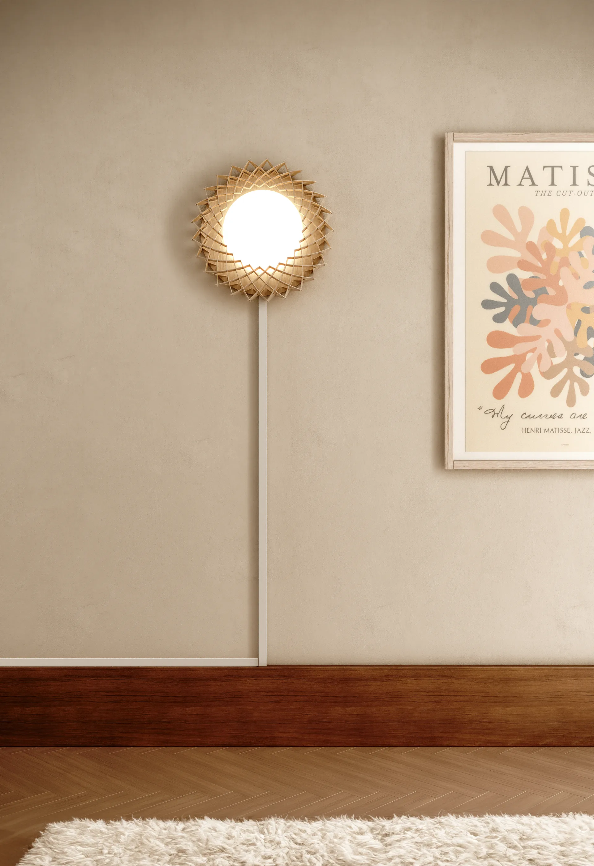 Pilke Signature plafonnière Ø45 cm, Wit Pilke