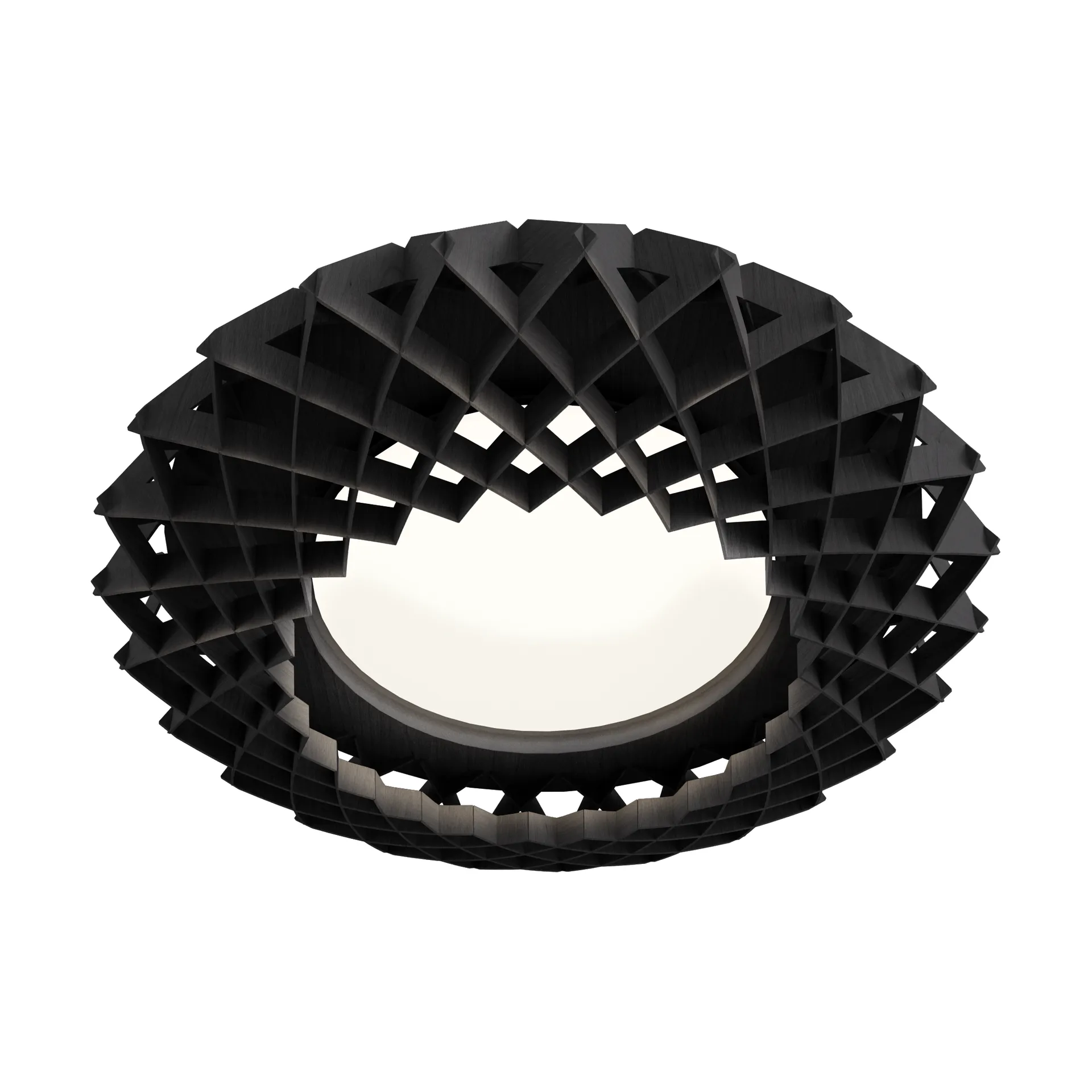 Pilke Signature plafonnière Ø45 cm, Zwart Pilke