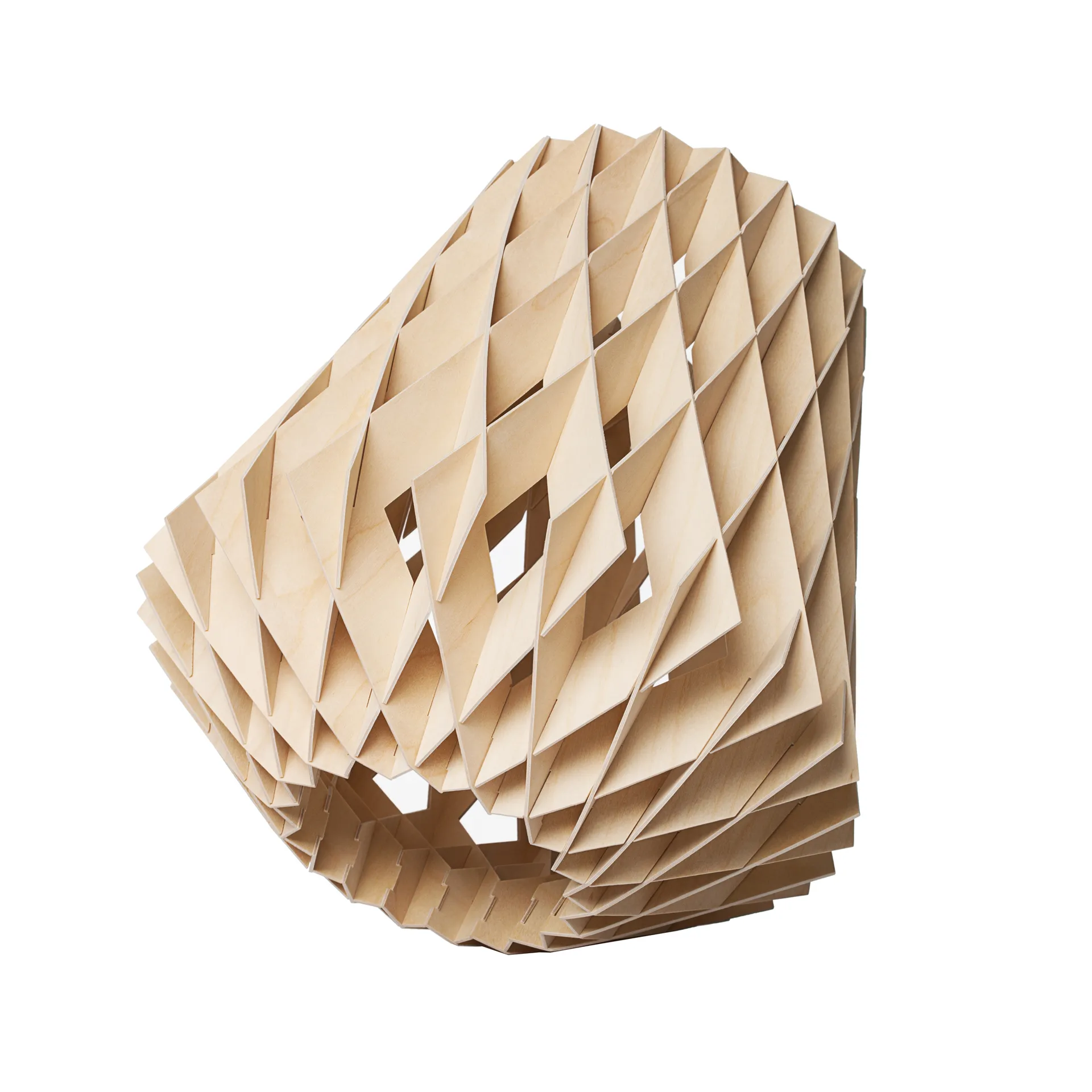 Pilke Signature tafellamp Ø28 cm, Beukenhout Pilke