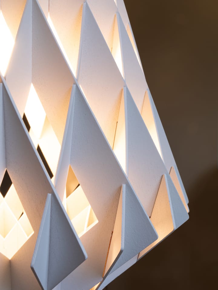 Pilke Signature vloerlamp Ø28 cm, Wit Pilke
