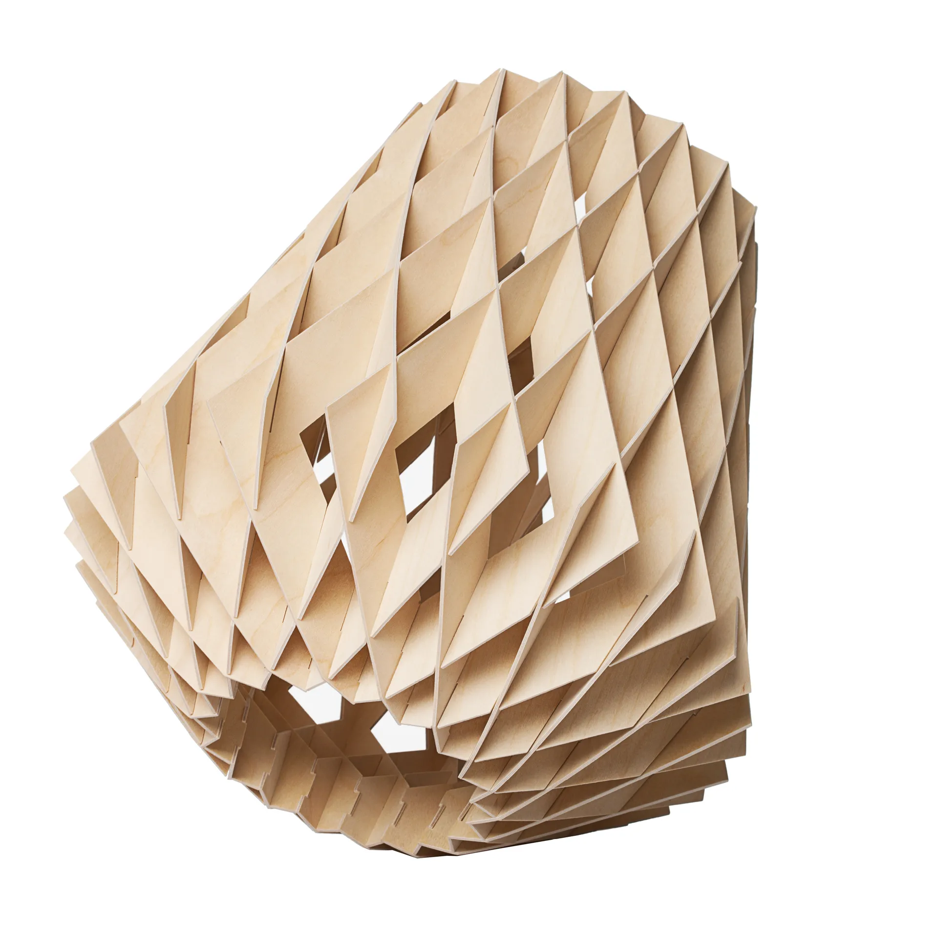 Pilke Signature vloerlamp Ø64 cm, Berken Pilke