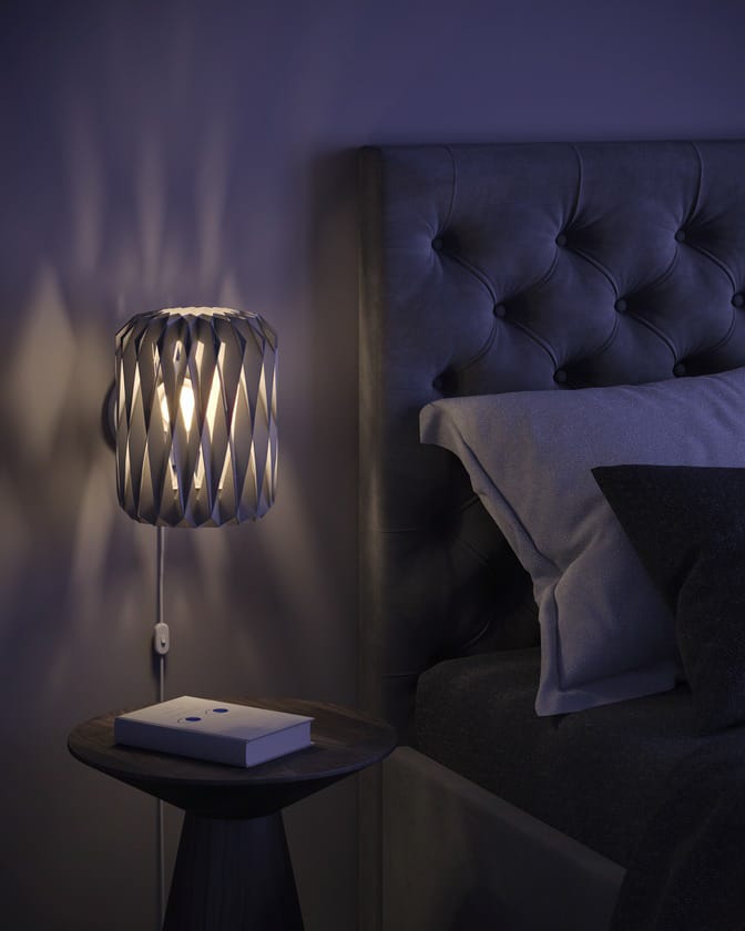 Pilke Signature wandlamp Ø18 cm, Wit Pilke