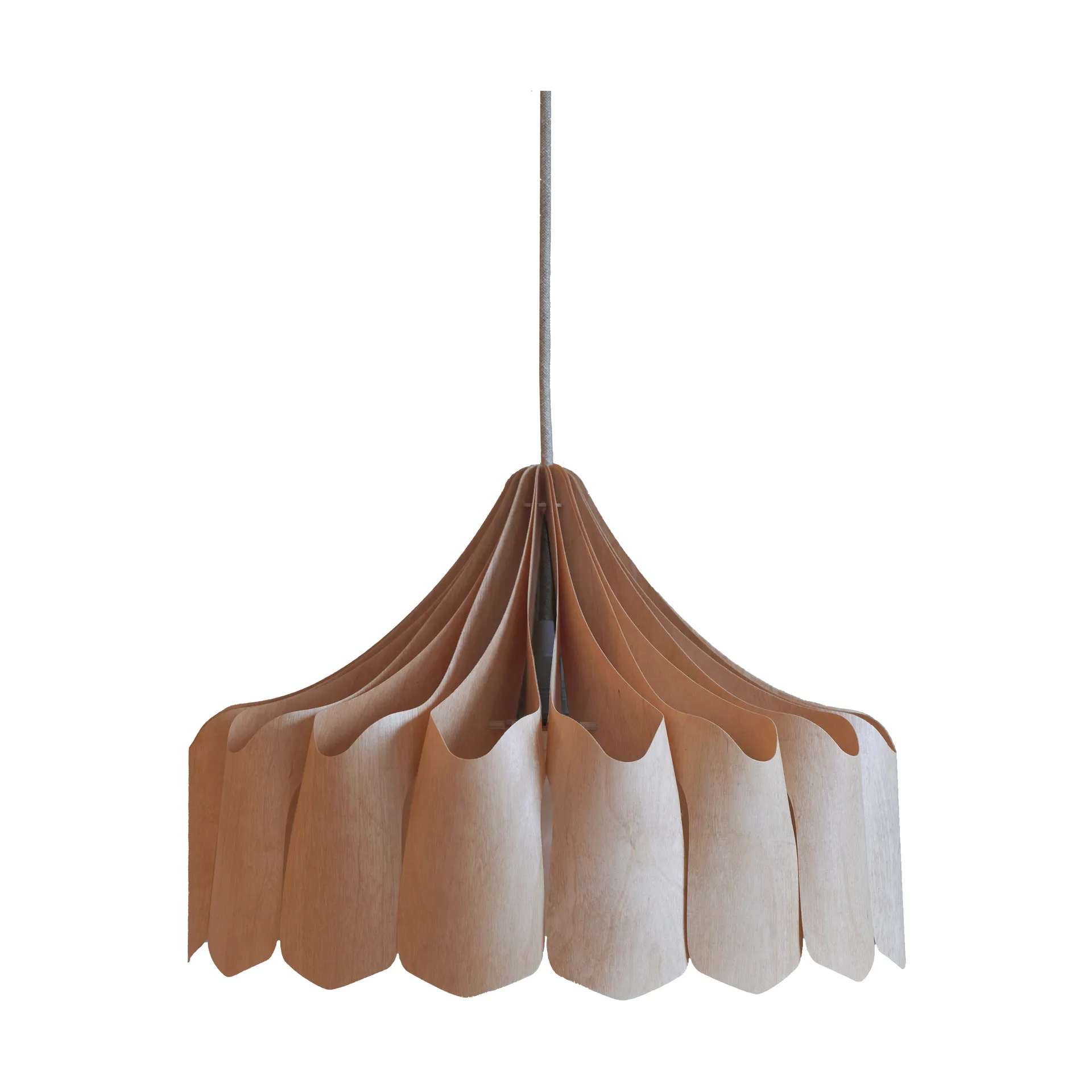 Pioni hanglamp S Ø38 cm, Berken Pilke
