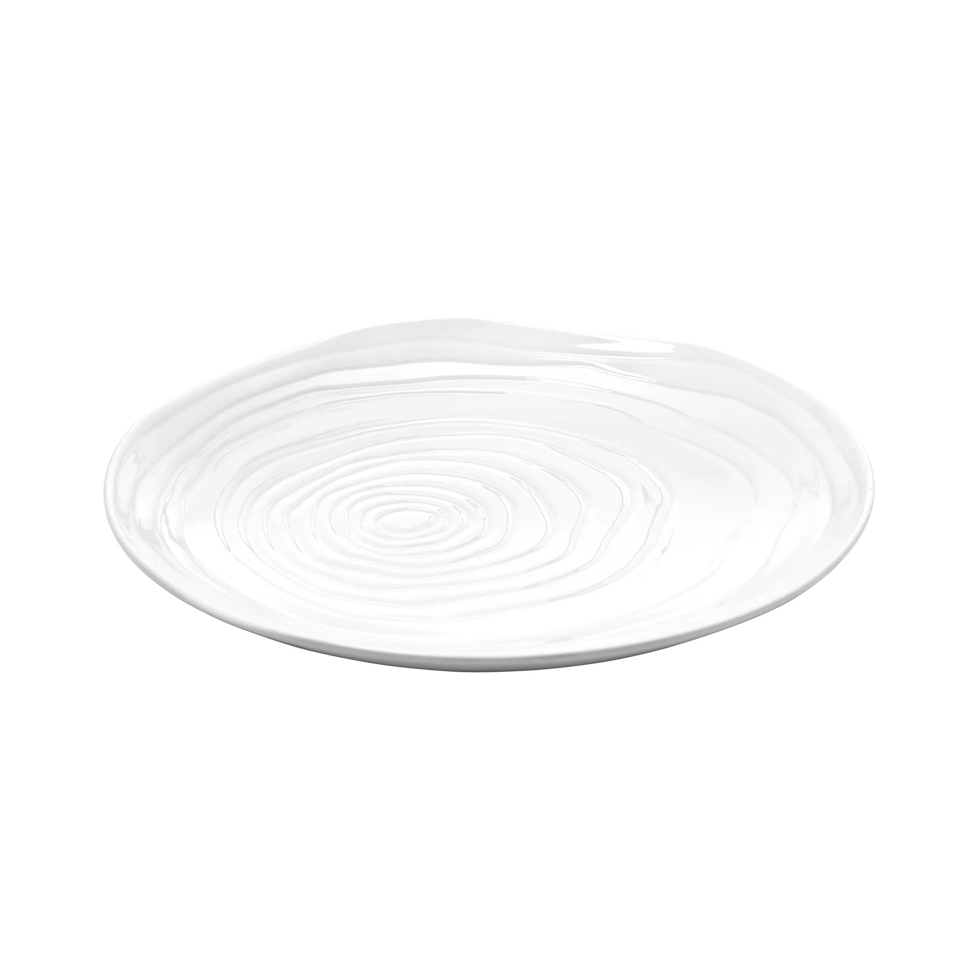 Boulogne bordje 21 cm, Wit Pillivuyt