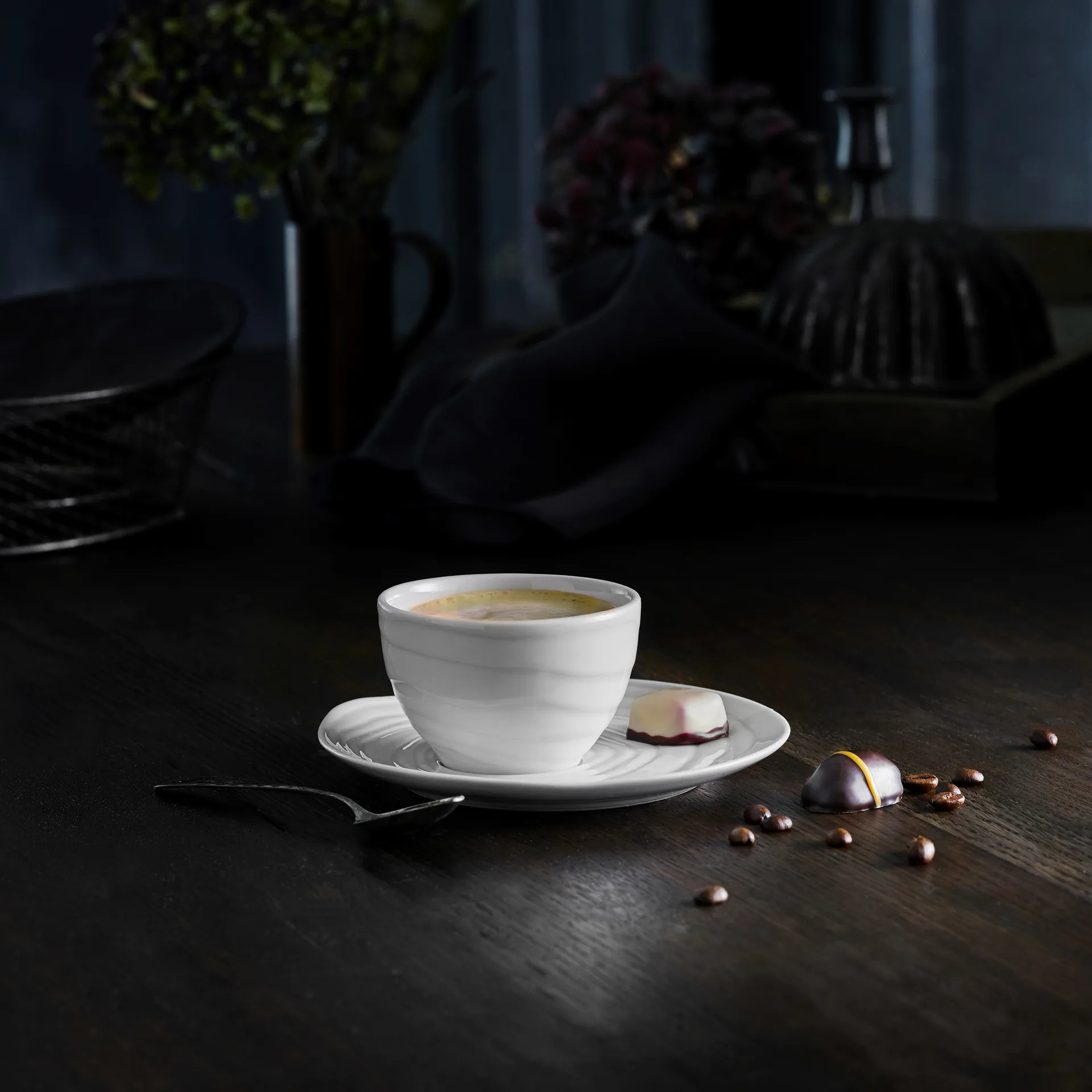 Boulogne kop 18 cl, Wit Pillivuyt