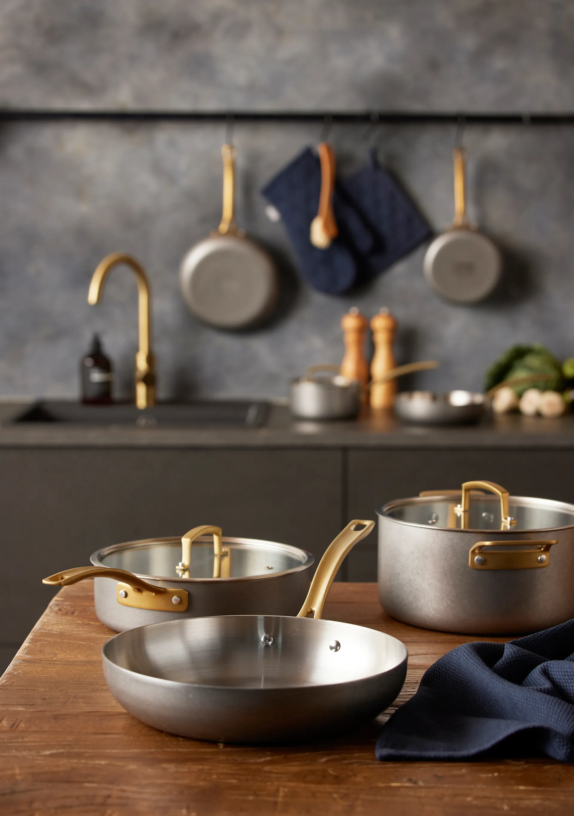 Durance koekenpan Ø28 cm, Roestvrij staal Pillivuyt