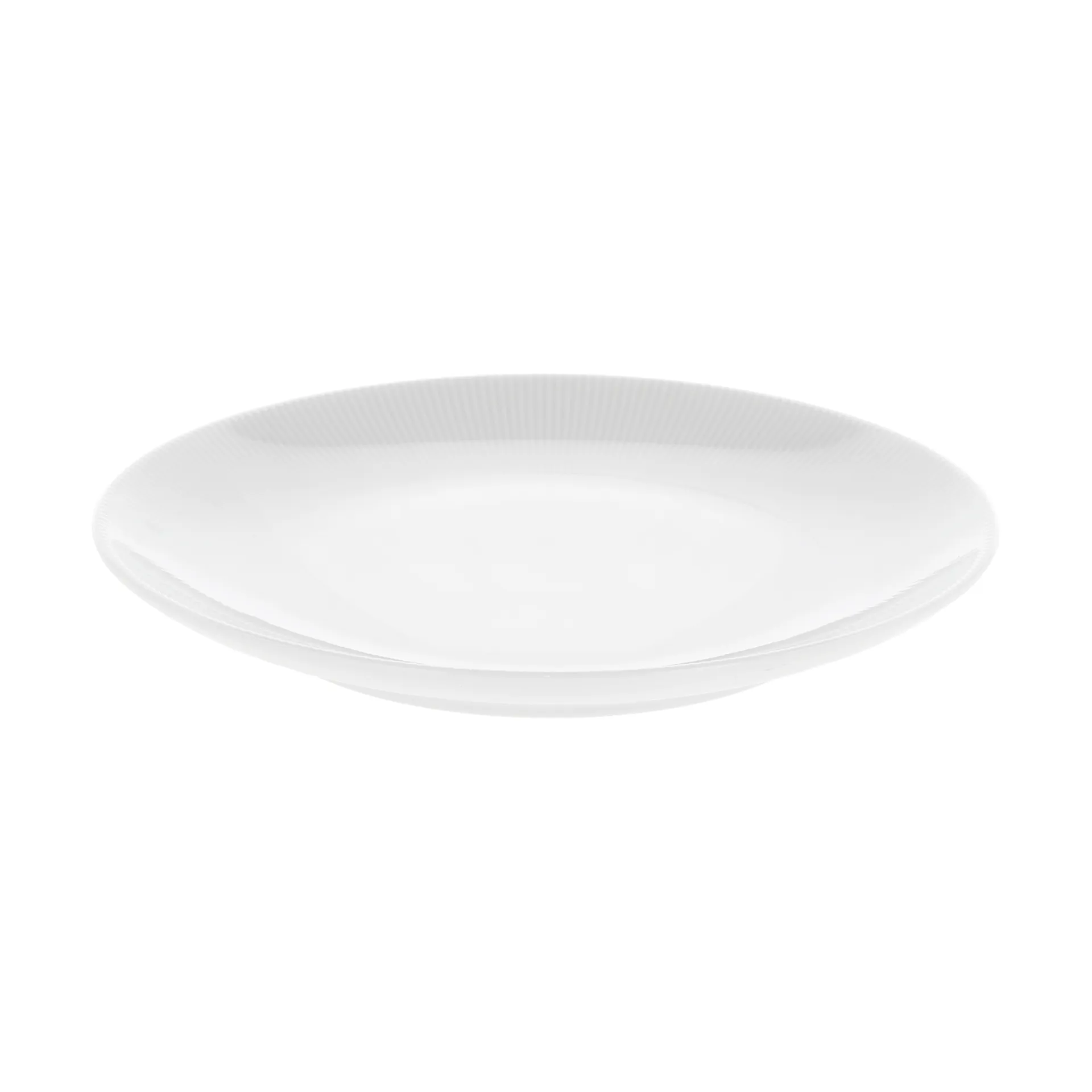 Eventail flat bordje Ø21 cm, Wit Pillivuyt