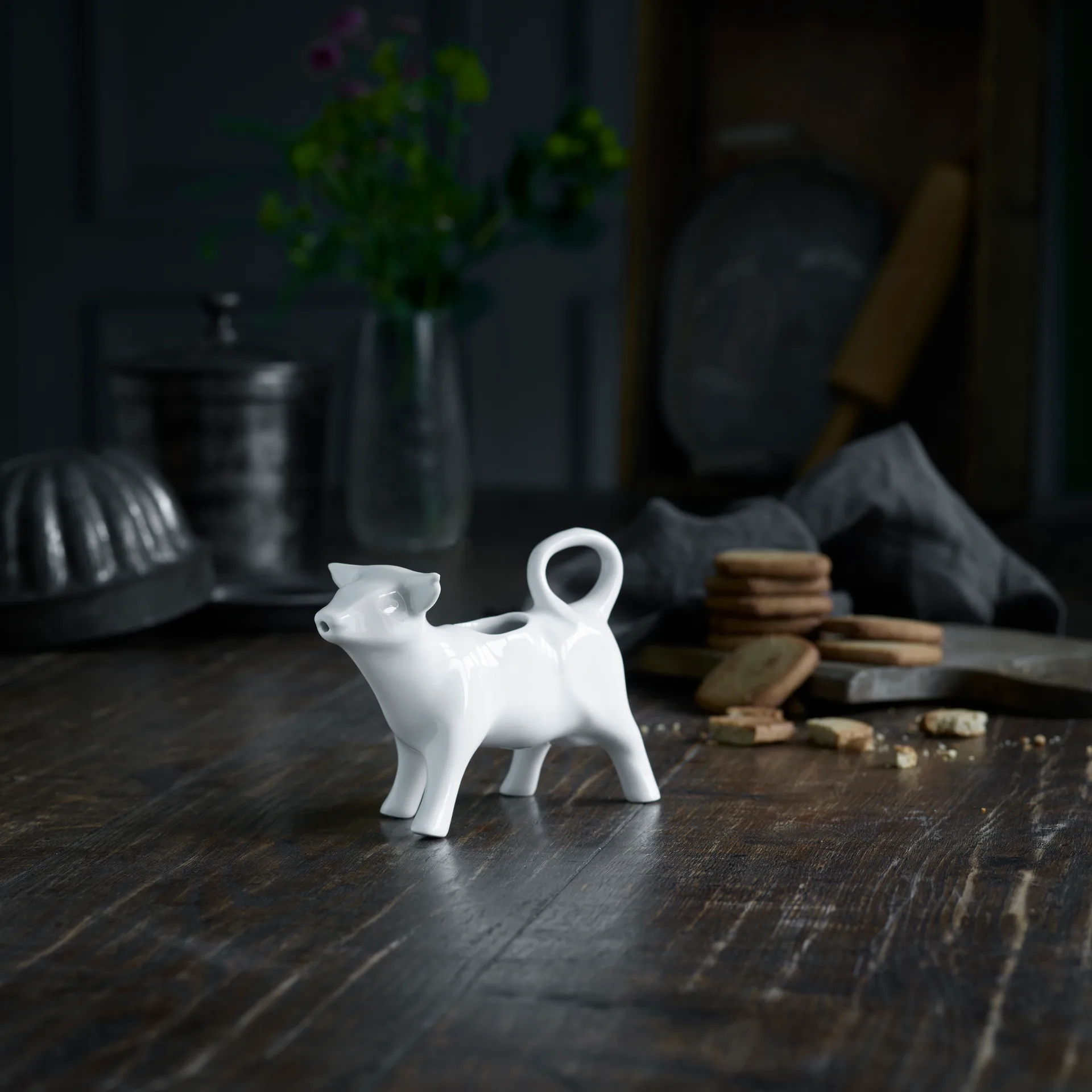 Pillivuyt creamer 13 cl, Wit Pillivuyt