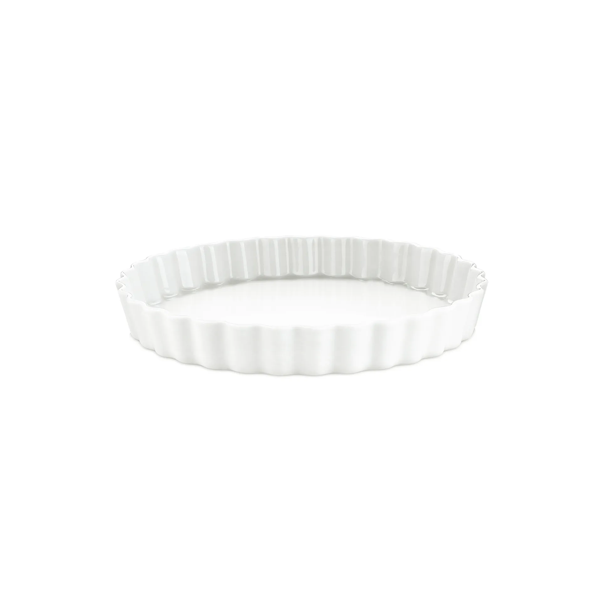 Pillivuyt flan schaal rond wit, Doorsnee 11 cm Pillivuyt