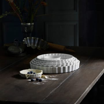 Pillivuyt flan schaal rond wit - Doorsnee 11 cm - Pillivuyt