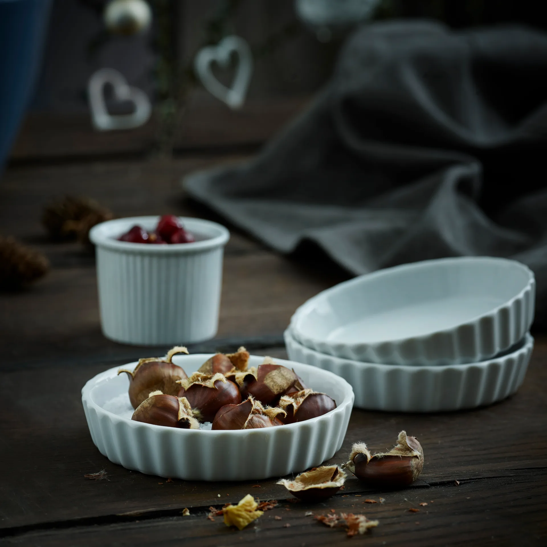 Pillivuyt flan schaal rond wit, Doorsnee 11 cm Pillivuyt