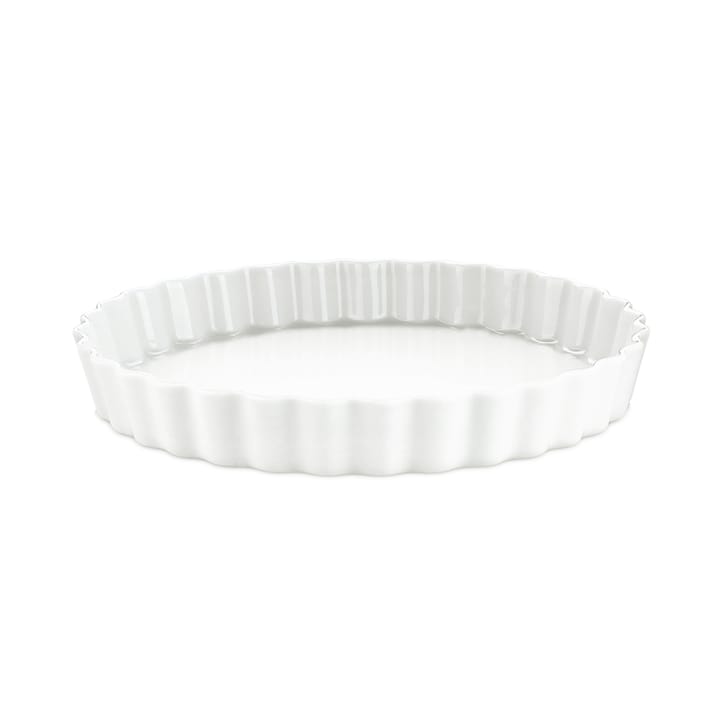 Pillivuyt flan schaal rond wit - Doorsnee 25 cm - Pillivuyt