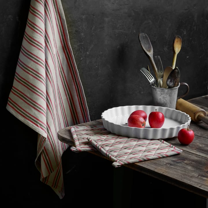 Pillivuyt flan schaal rond wit, Doorsnee 25 cm Pillivuyt