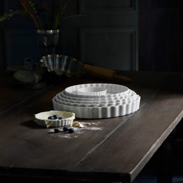 Pillivuyt flan schaal rond wit - Doorsnee 29 cm - Pillivuyt
