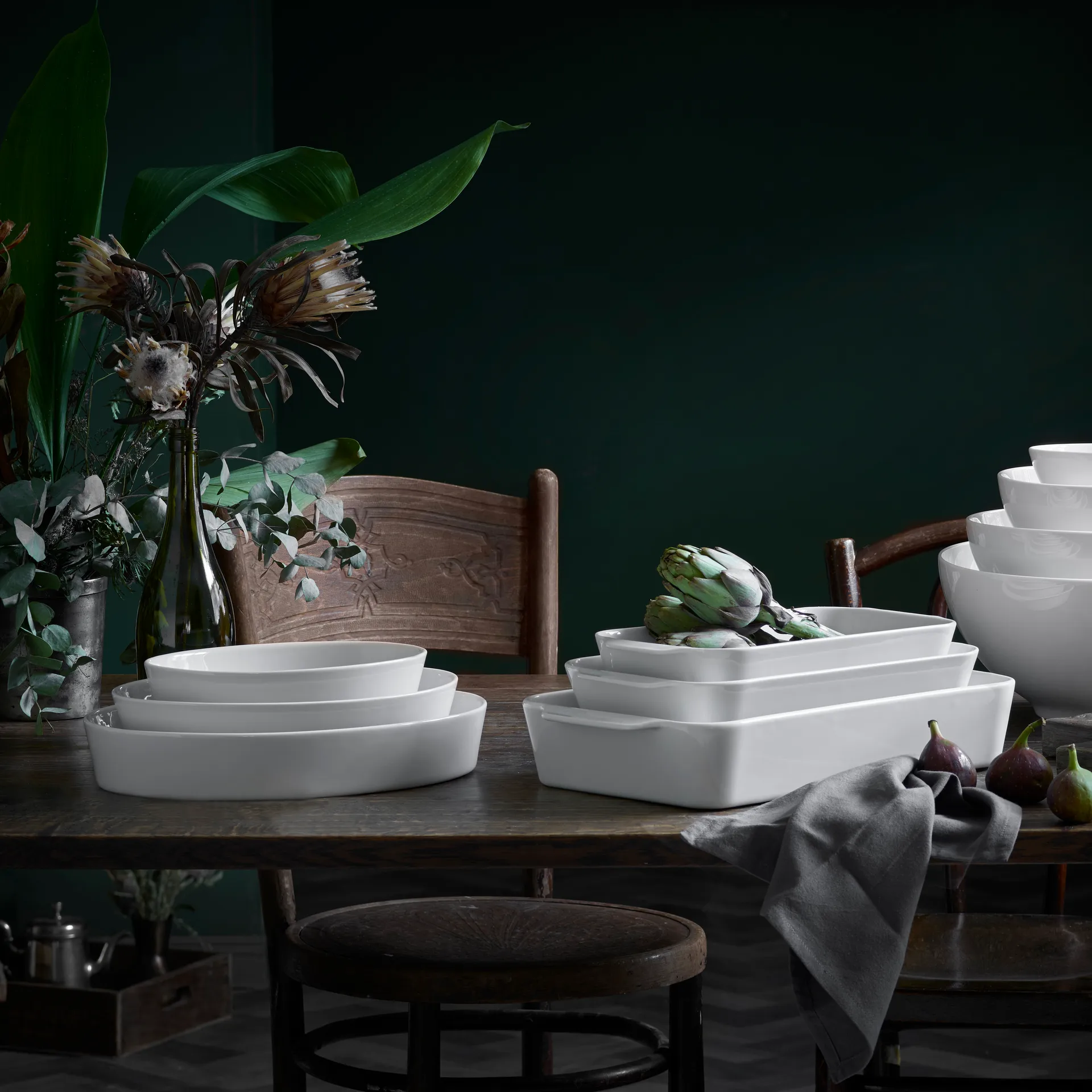 Pillivuyt plaat ovaal, Klein Pillivuyt