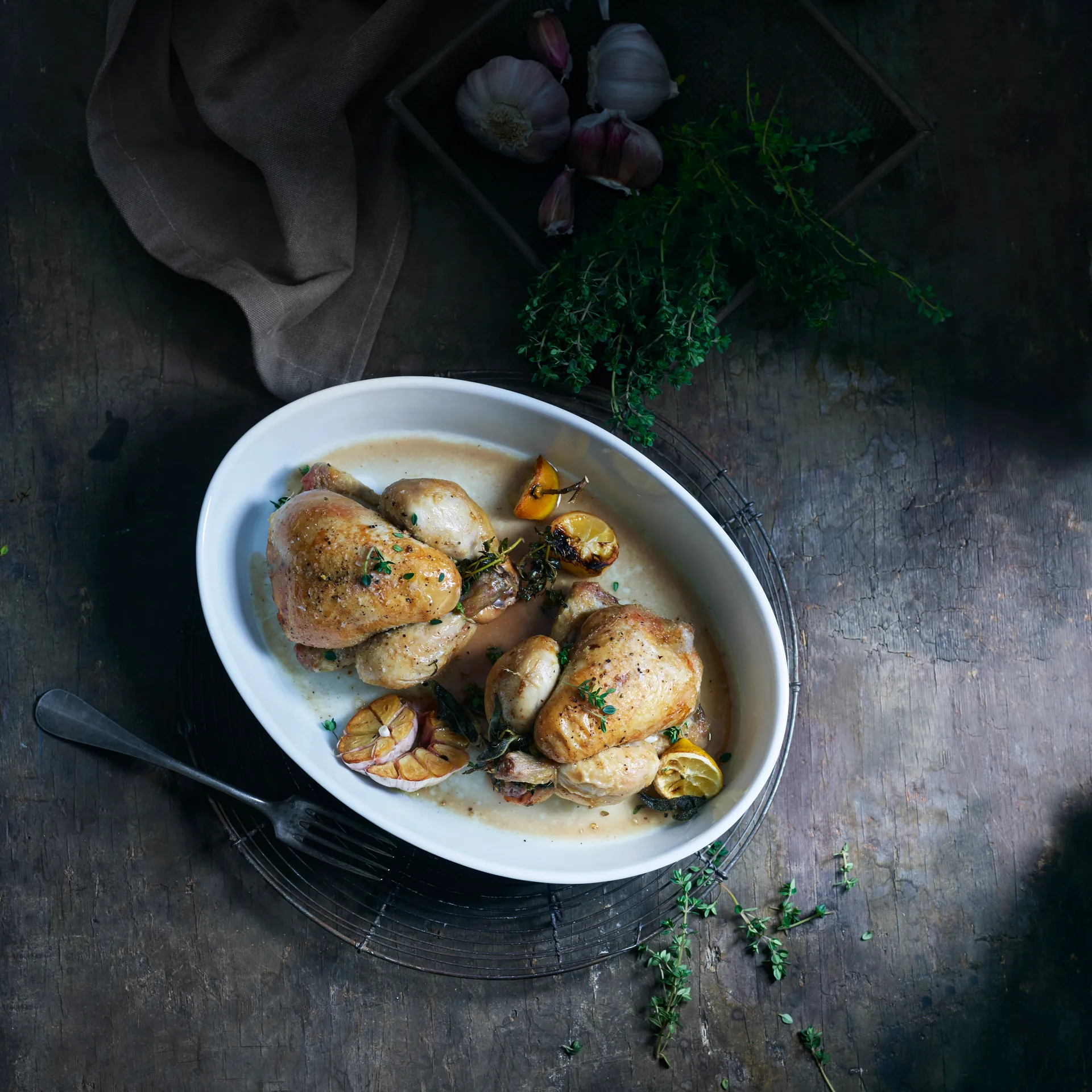 Pillivuyt plaat ovaal, Klein Pillivuyt