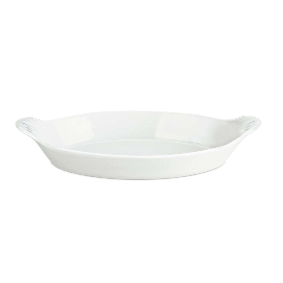 Pillivuyt serveerplaat ovaal wit 23x13 cm | Scandinavisch Interieur | Serveerschalen & -schotels | Wit