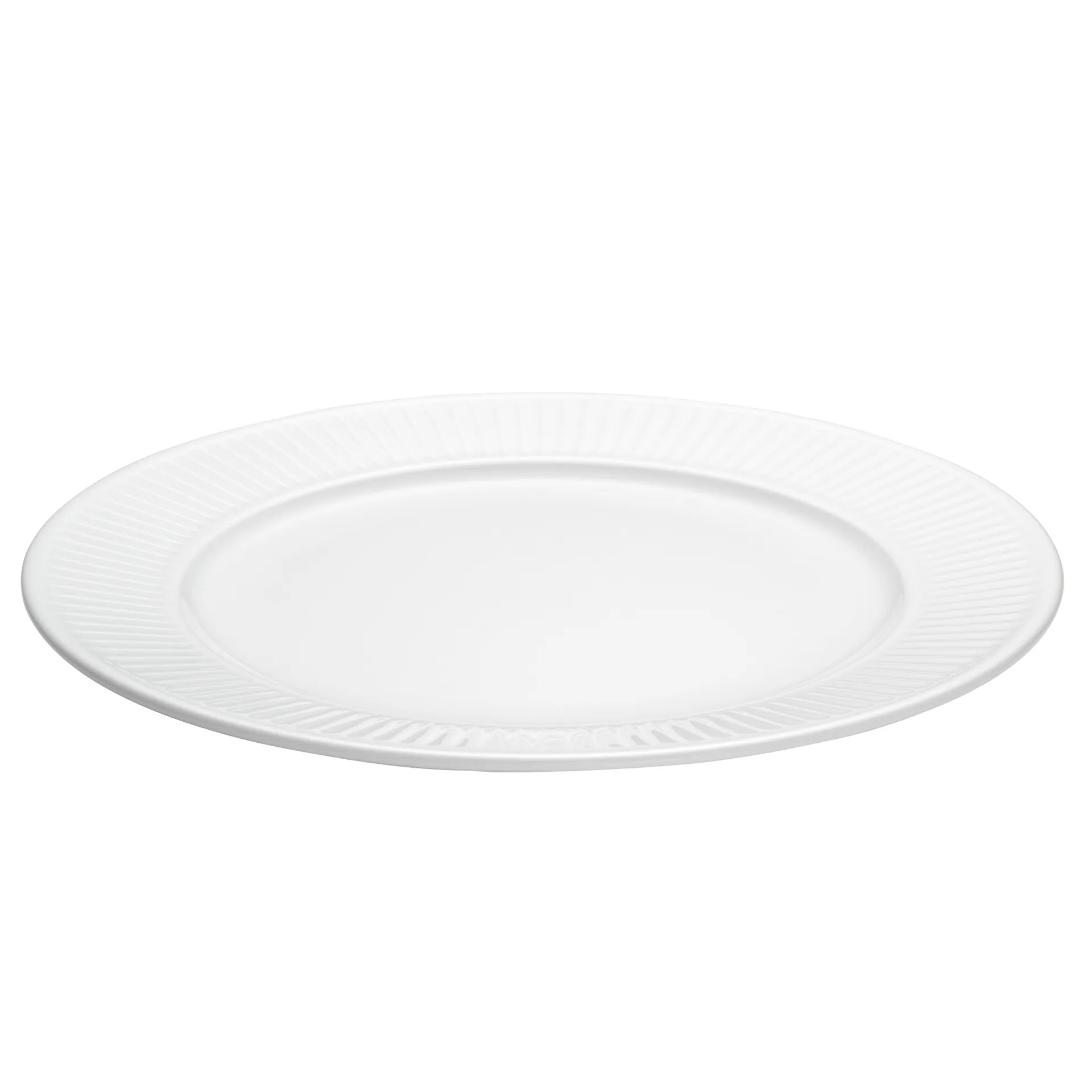 Plissé bord Ø 24 cm, Wit Pillivuyt