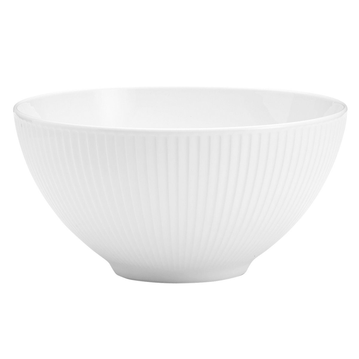 Pillivuyt Plissé kom 1,65 l Wit | Scandinavisch Interieur | Serveerschalen | Wit