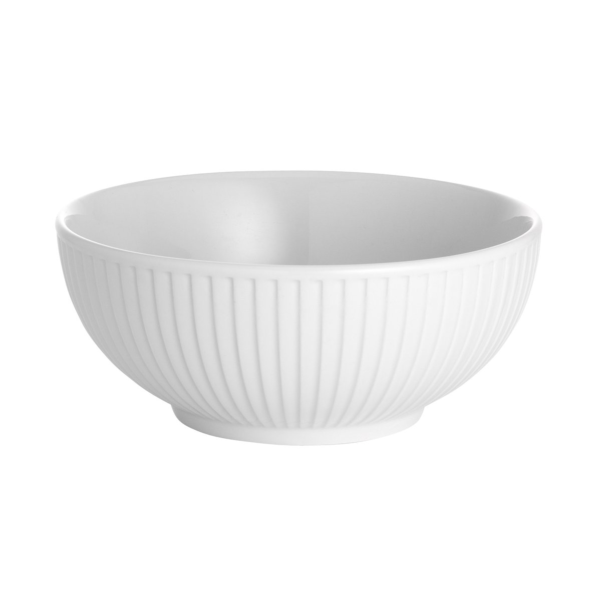 Pillivuyt Plissé kom 60 cl Wit | Scandinavisch Interieur | Ontbijtkommen | Wit