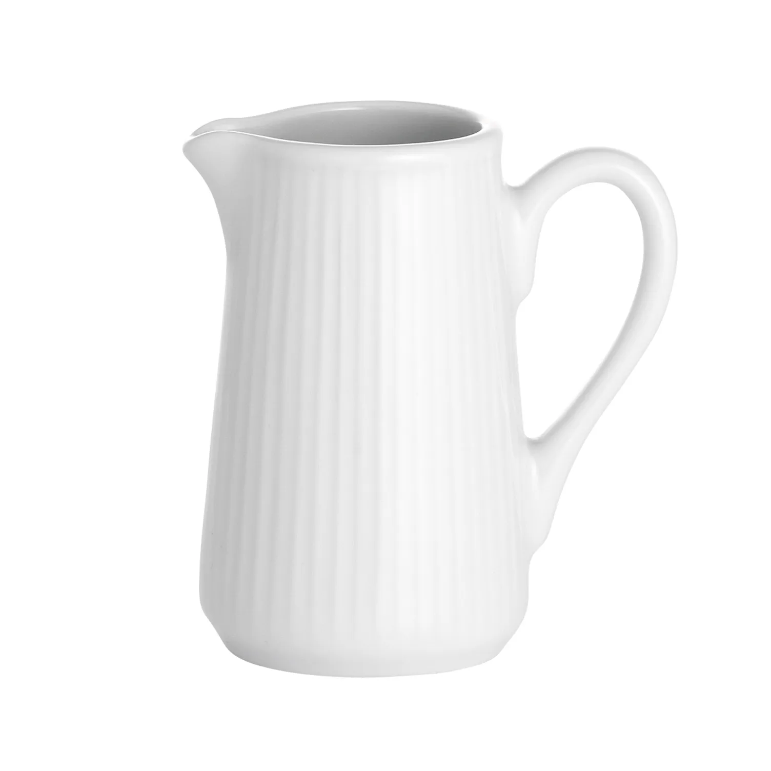 Plissé pot 13 cl, Wit Pillivuyt