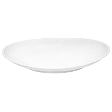 Plissé steakbord ovaal - Wit - Pillivuyt