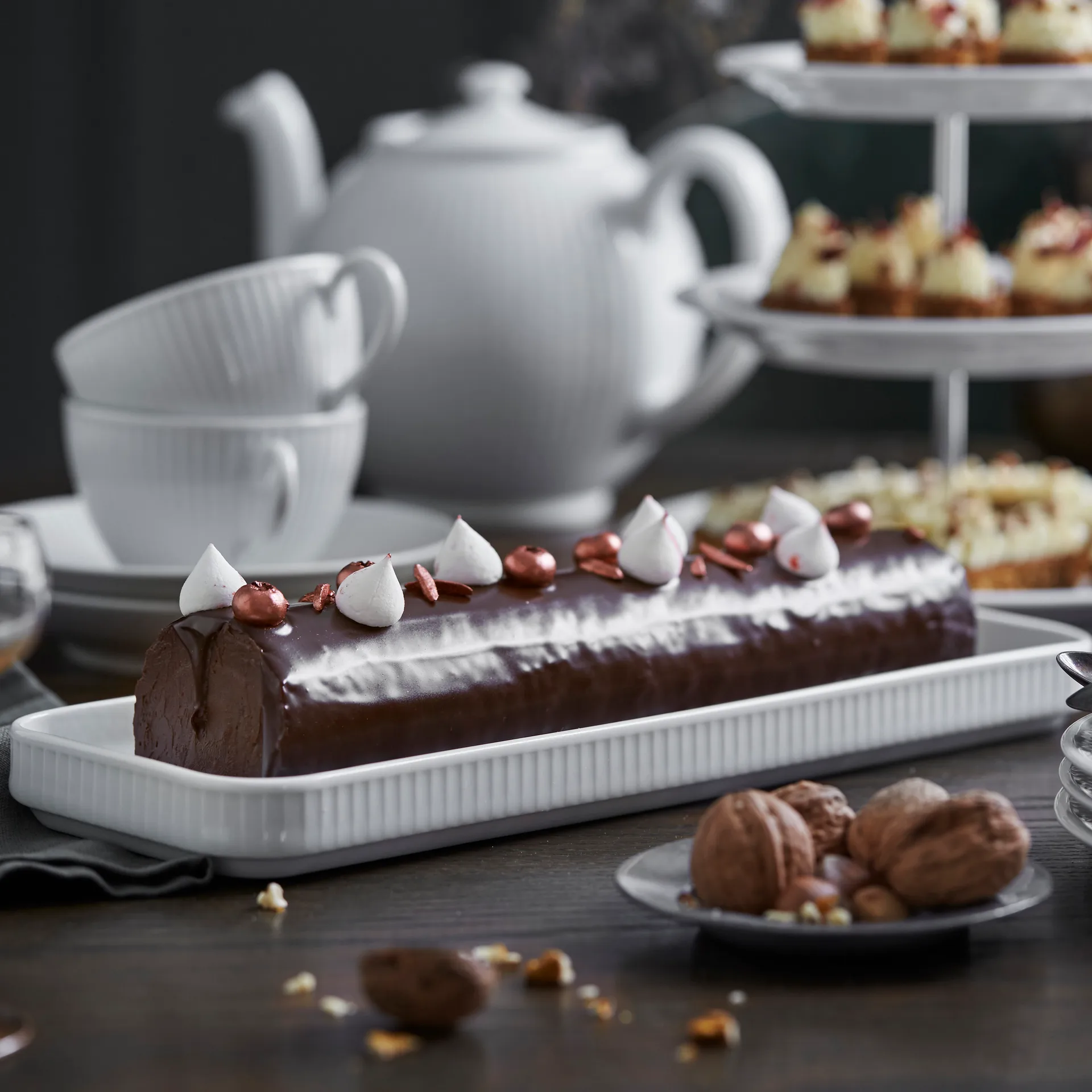 Plissé tapasbord, 36x12 cm Pillivuyt