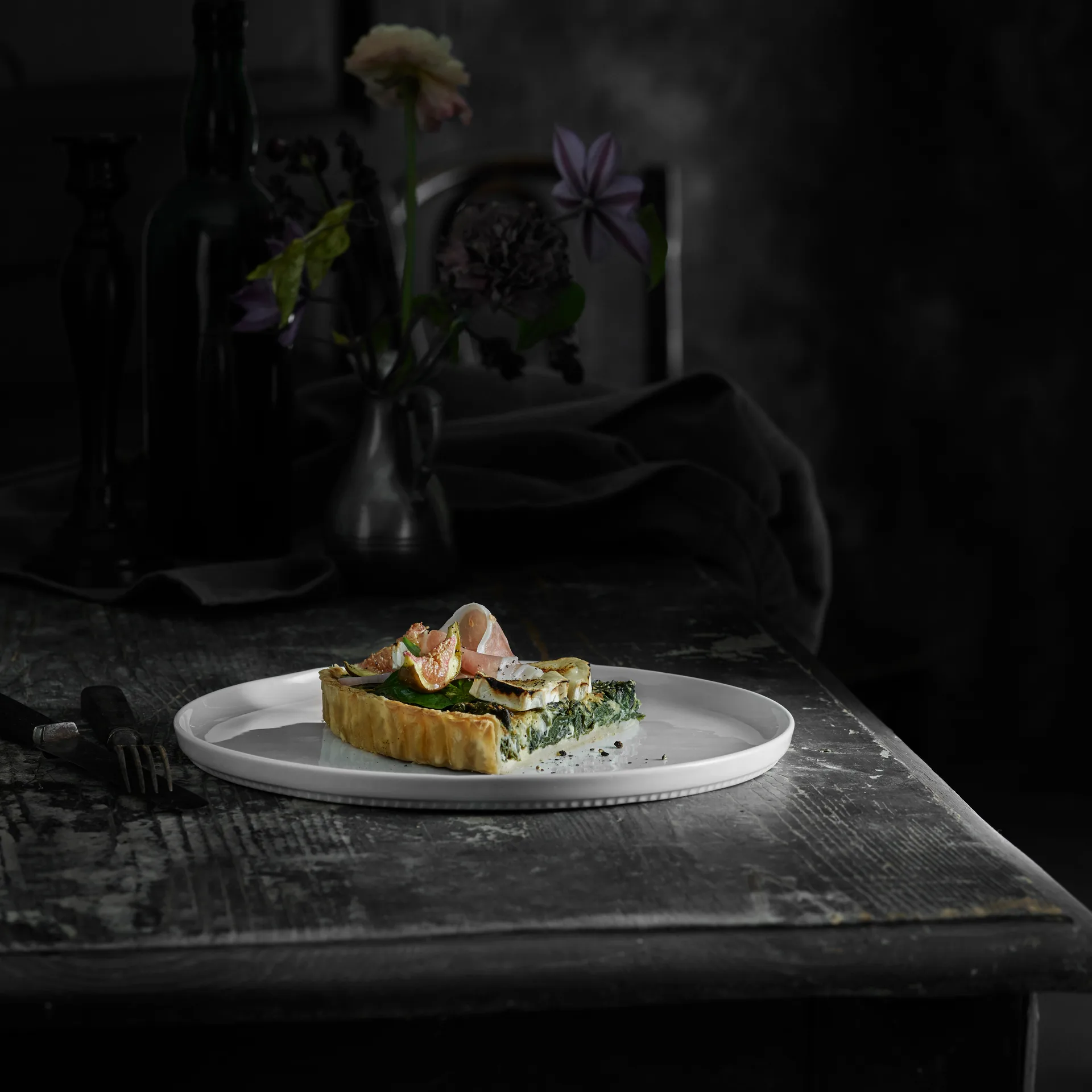 Toulouse bord rechte rand doorsnee 26 cm, Wit Pillivuyt