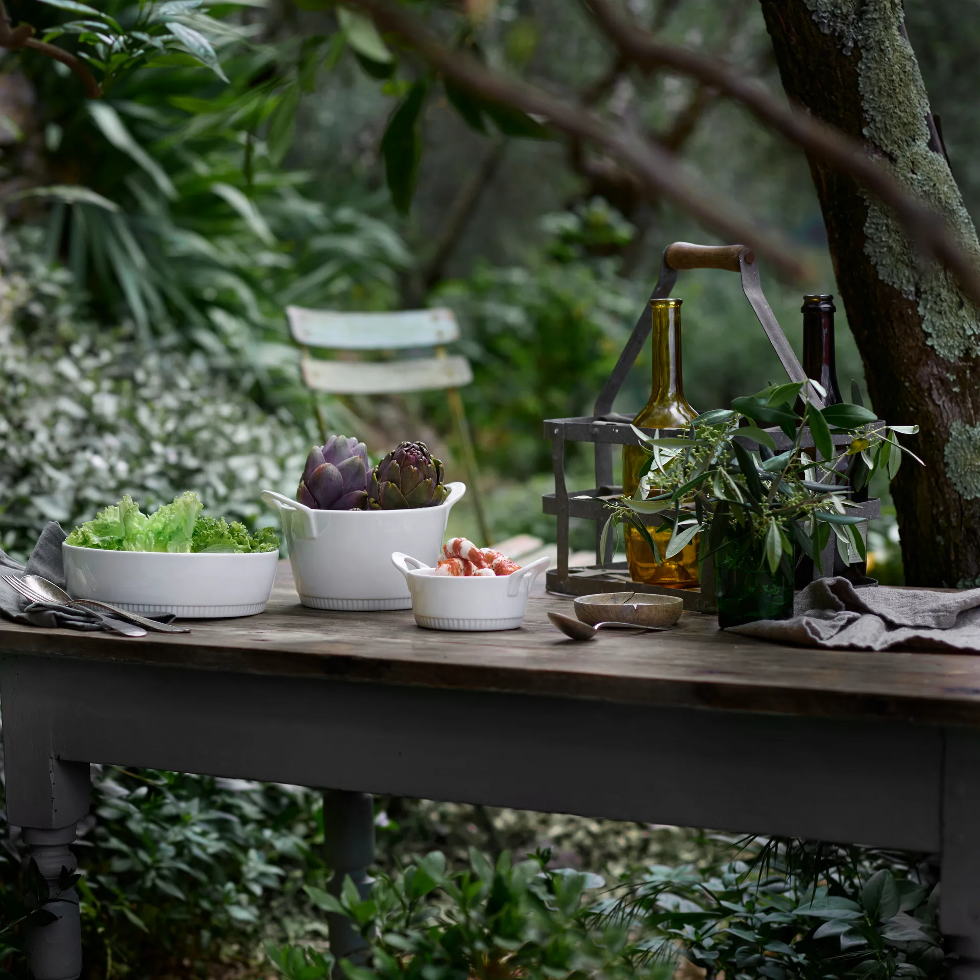 Toulouse kom met handvat 23 cl, Wit Pillivuyt