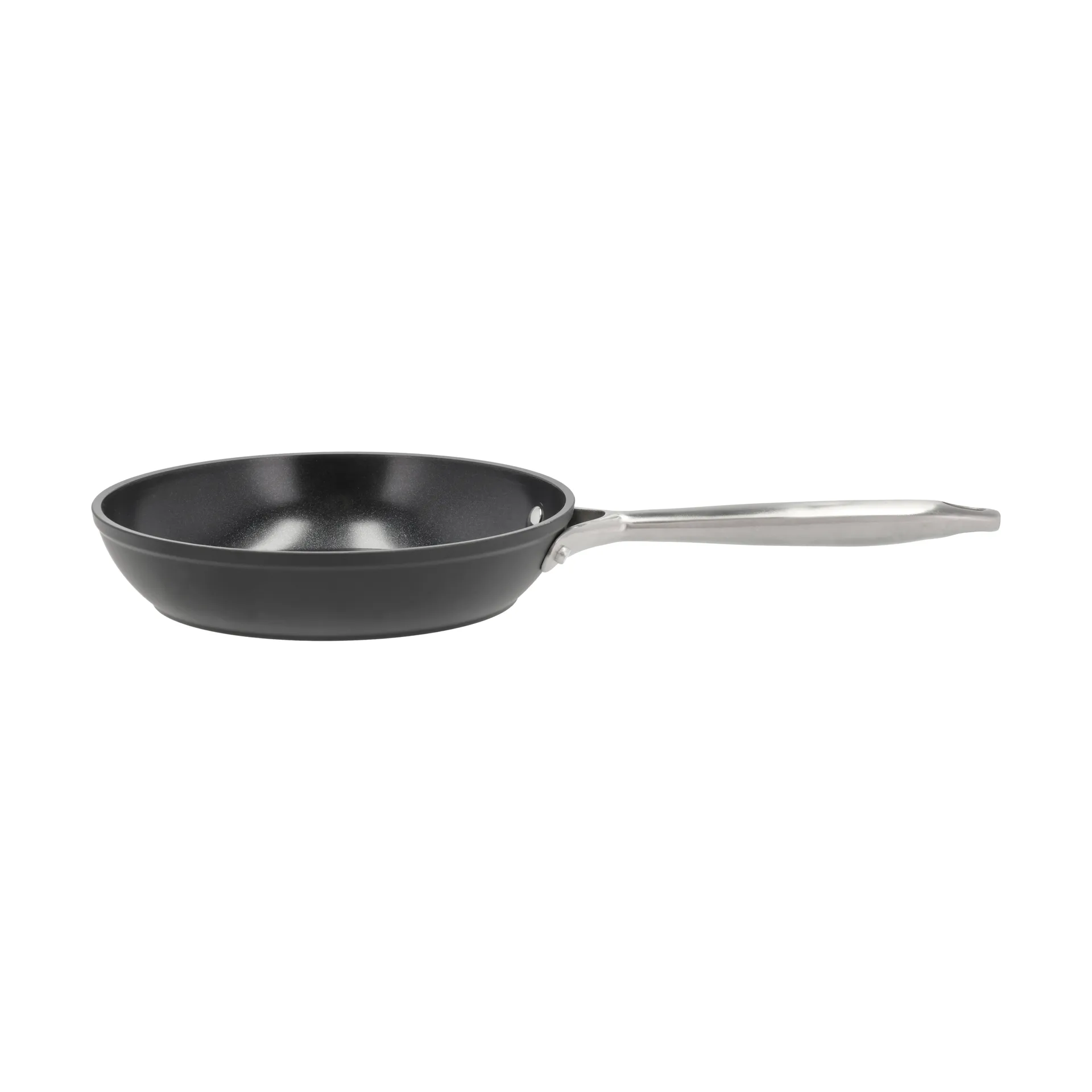Travo koekenpan keramisch non-stick 20 cm, Zwart-aluminium Pillivuyt
