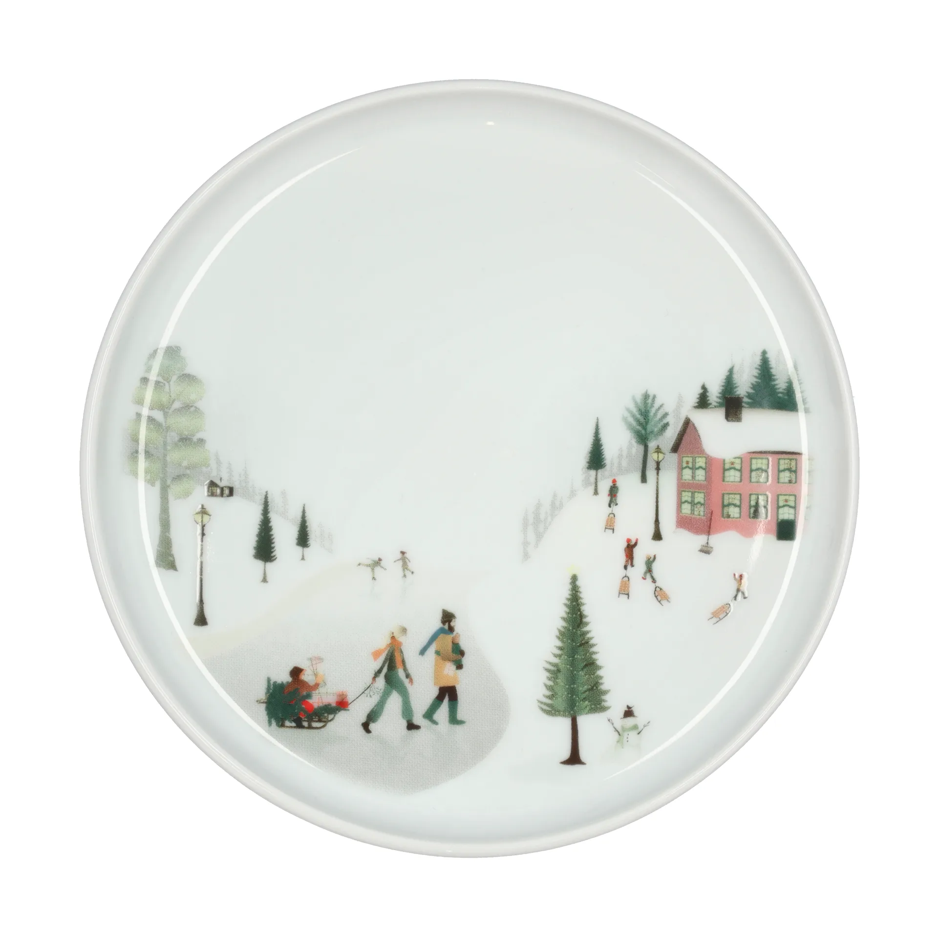 Vinter bord Ø15,5 cm, Wit Pillivuyt