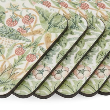 Aarbeidendief onderzetter 6 pack - Green - Pimpernel