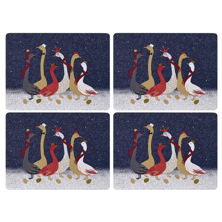 Christmas Geese placemats 4-pack - 40x30 cm - Pimpernel
