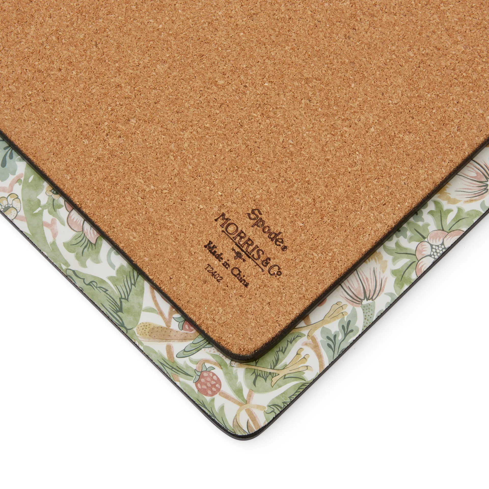 Strawberry Thief placemat 30x40 cm 4-pack, Green Pimpernel