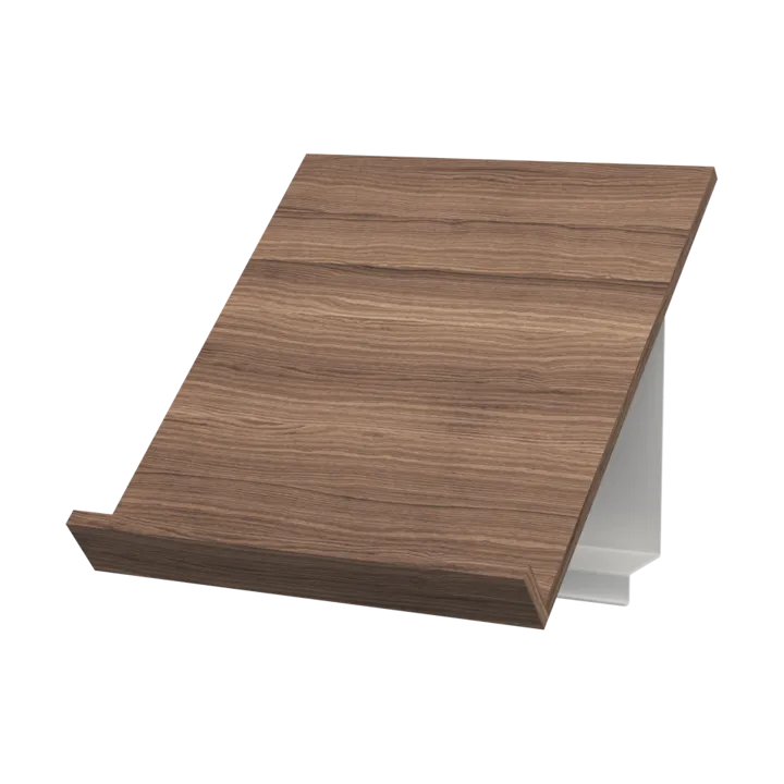 Pira G2 tijdschriftenrek - Walnoot-wit - Pira