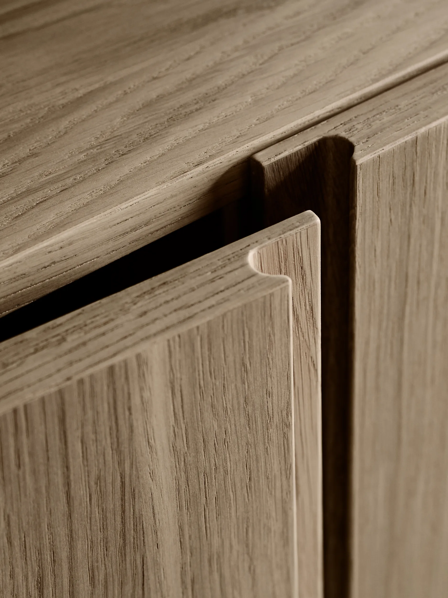 Pira G2 wandsysteem F C A White/Oak 256-264 cm Pira